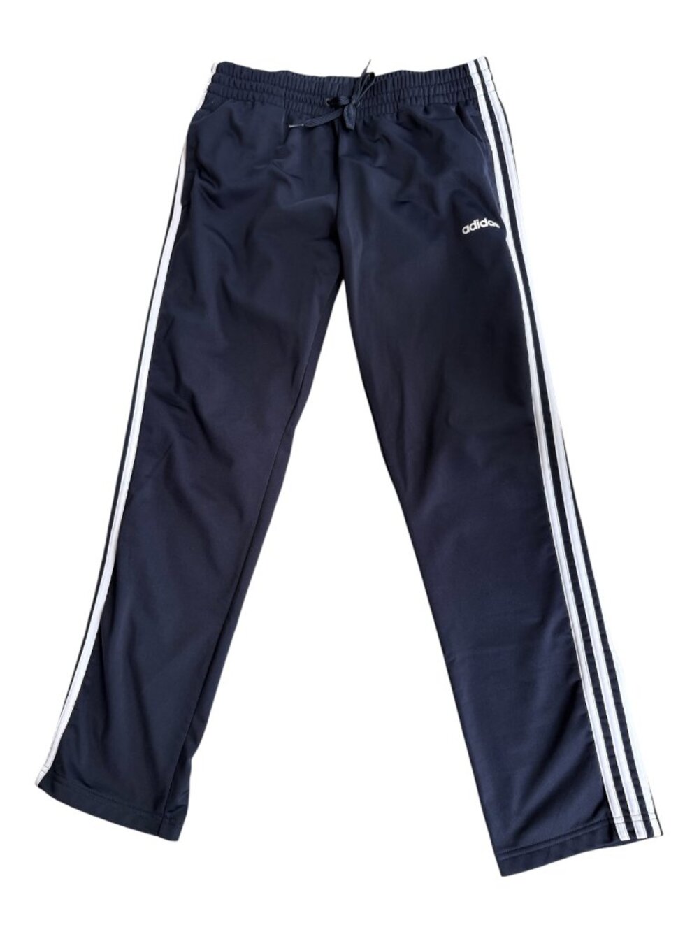 Adidas 3-Stripe Track Pants Navy Women's L (2670-1)
